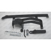 1230-EN ORIS Фаркоп на Шниву (Chevrolet Niva 2123) 4x4 под американский квадрат 2002-2020, Lada Niva 2020-2021, Lada Niva Travel 2021- без подрезки бампера. Тип шара: E. Нагрузки: 1500/75 кг, масса фаркопа 16,7 кг (без электрики в комплекте)