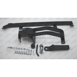 1230-EN ORIS Фаркоп на Шниву (Chevrolet Niva 2123) 4x4 под американский квадрат 2002-2020, Lada Niva 2020-2021, Lada Niva Travel 2021- без подрезки бампера. Тип шара: E. Нагрузки: 1500/75