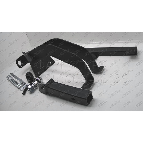1230-EN ORIS Фаркоп на Шниву (Chevrolet Niva 2123) 4x4 под американский квадрат 2002-2020, Lada Niva 2020-2021, Lada Niva Travel 2021- без подрезки бампера. Тип шара: E. Нагрузки: 1500/75 кг, масса фаркопа 16,7 кг (без электрики в комплекте)
