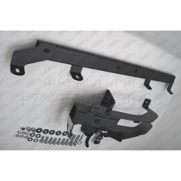 1230-EN ORIS Фаркоп на Шниву (Chevrolet Niva 2123) 4x4 под американский квадрат 2002-2020, Lada Niva 2020-2021, Lada Niva Travel 2021- без подрезки бампера. Тип шара: E. Нагрузки: 1500/75