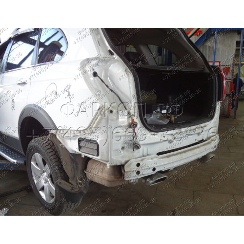 5270-A ORIS Фаркоп на Chevrolet Captiva 2013-2018 без выреза в бампере. Тип шара: A. Нагрузки: 2000/100 кг, масса фаркопа 16,5 кг (без электрики в комплекте)