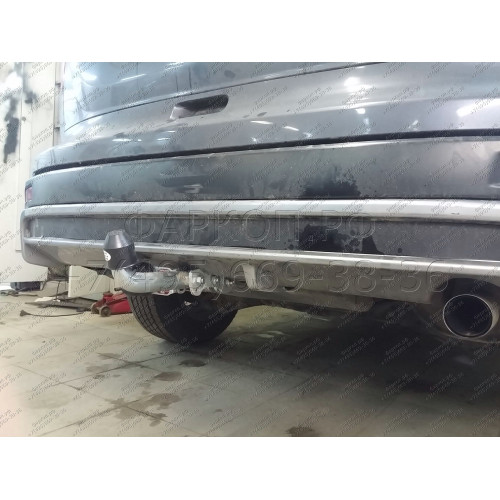 H074A GALIA Полностью оцинкованный фаркоп на Honda CR-V 2007-2012. Тип шара: A. Невидимый вырез бампера. Нагрузки: 2000/100 кг, масса фаркопа 16,52 кг