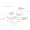2635-A ORIS Фаркоп на Citroen C4 хетчбек 2011-2018, Citroen DS4 2011-2018. Необходима подрезка бампера. Тип шара: A. Нагрузки: 1100/75 кг, масса фаркопа 17 кг (без электрики в комплекте)