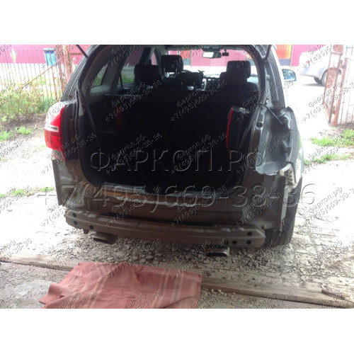 5270-A ORIS Фаркоп на Chevrolet Captiva 2013-2018 без выреза в бампере. Тип шара: A. Нагрузки: 2000/100 кг, масса фаркопа 16,5 кг (без электрики в комплекте)