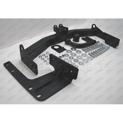 3032-A ORIS Фаркоп на Toyota Land Cruiser 100 VX 1998-2007, Lexus LX470 2003-2007 без выреза в бампере. Тип шара: A. Нагрузки: 1500/100 кг, масса фаркопа 20 кг (без электрики в комплекте)