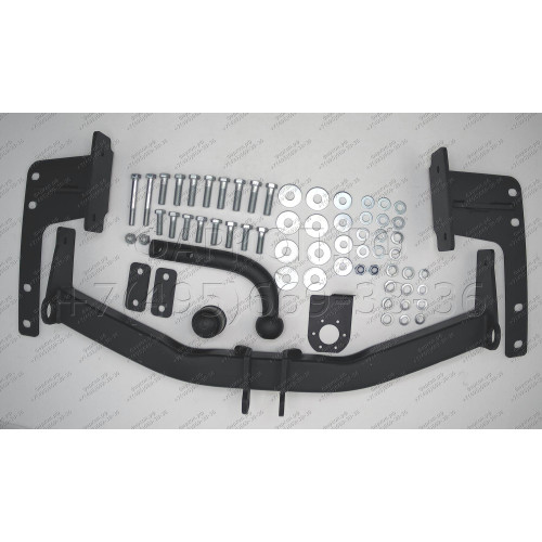 3032-A ORIS Фаркоп на Toyota Land Cruiser 100 VX 1998-2007, Lexus LX470 2003-2007 без выреза в бампере. Тип шара: A. Нагрузки: 1500/100 кг, масса фаркопа 20 кг (без электрики в комплекте)