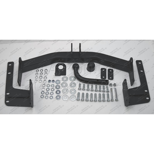 3032-A ORIS Фаркоп на Toyota Land Cruiser 100 VX 1998-2007, Lexus LX470 2003-2007 без выреза в бампере. Тип шара: A. Нагрузки: 1500/100 кг, масса фаркопа 20 кг (без электрики в комплекте)
