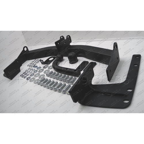 3032-A ORIS Фаркоп на Toyota Land Cruiser 100 VX 1998-2007, Lexus LX470 2003-2007 без выреза в бампере. Тип шара: A. Нагрузки: 1500/100 кг, масса фаркопа 20 кг (без электрики в комплекте)