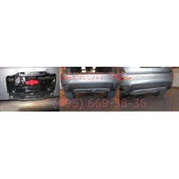 303290600001 WESTFALIA Фаркоп на BMW X6 E71 2008-2014 быстросъемное крепление с ключом. Требуется вырез в бампере. Нагрузки 3500/140 кг, масса фаркопа 32 кг