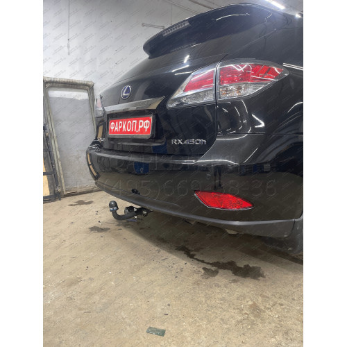 3073-A ORIS Фаркоп на Lexus RX350 2009-2015. Необходима подрезка бампера. Тип шара: A. Нагрузки: 1500/75 кг, масса фаркопа 20,7 кг (без электрики в комплекте)
