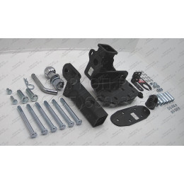 3888.32 SHERIFF Фаркоп на Toyota Land Cruiser 200 2008-2021, Lexus LX570 2008-2021, Lexus LX450d 2015-2021 без подрезки бампера. Тип шара: E. Нагрузки: 2500/75 кг, масса фаркопа 14 кг (без эле