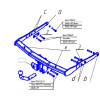 3957-A ORIS Фаркоп на Ford Galaxy 2006-2015. Необходима подрезка бампера. Тип шара: A. Нагрузки: 1500/75 кг, масса фаркопа 16,5 кг (без электрики в комплекте)