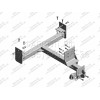 330202.K2 Трейлер Фаркоп для ГАЗ 330202 Газель удлиненная и а/м на ее базе (в т.ч. ГАЗ 33023 Газель-фермер удлиненная база) без снятия и подрезки бампера. Тип шара: T (сварной фланцевый шар). Нагрузки: 1500/75 кг, масса фаркопа 17,8 кг (без электрики в ко