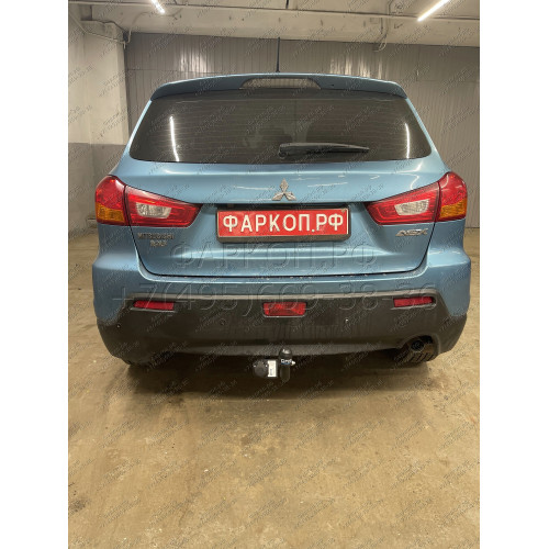 4159-AX ORIS Фаркоп на Mitsubishi Eclipse Cross 2018- (только для авто российского рынка), Mitsubishi ASX 2010-2022, Citroen C4 Aircross 2012-2014, Peugeot 4008 2012-2016. Необходима подрезка бампера. Тип шара: A. Нагрузки: 1400/50 кг, масса фаркопа 15,4 