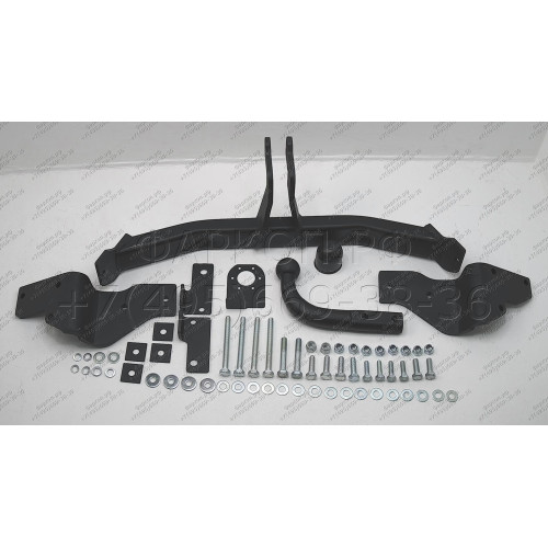 4258-A ORIS Фаркоп на Hyundai Santa Fe 2012-2018, Hyundai Grand Santa Fe 2013-2018, Kia Sorento 2012-2015, кроме Prime. Необходима подрезка бампера. Тип шара: A. Нагрузки: 2000/100 кг, масса фаркопа 19,7 кг (без электрики в комплекте)