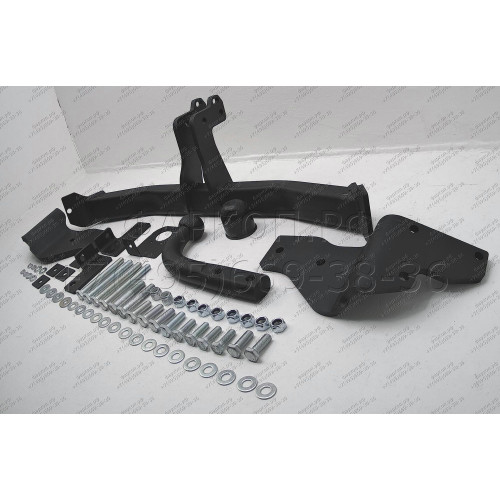 4258-A ORIS Фаркоп на Hyundai Santa Fe 2012-2018, Hyundai Grand Santa Fe 2013-2018, Kia Sorento 2012-2015, кроме Prime. Необходима подрезка бампера. Тип шара: A. Нагрузки: 2000/100 кг, масса фаркопа 19,7 кг (без электрики в комплекте)