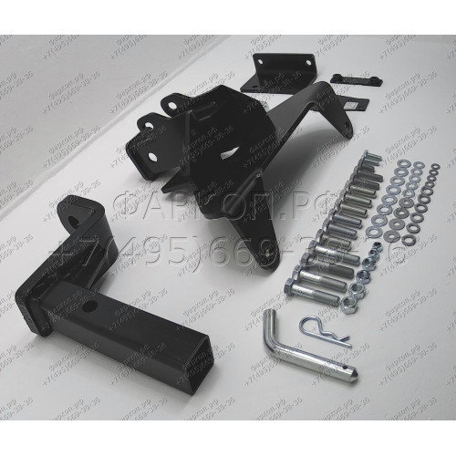 4294.32 SHERIFF Фаркоп на Toyota Land Cruiser 76/79 1989-1998 без подрезки бампера. Тип шара: E (Легкосъемный, под американский квадрат 50 мм * 50 мм). Нагрузки: 3000/120 кг, масса фаркопа 13,71 кг (без электрики в комплекте)