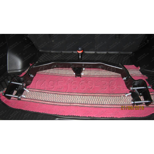 4258-A ORIS Фаркоп на Hyundai Santa Fe 2012-2018, Hyundai Grand Santa Fe 2013-2018, Kia Sorento 2012-2015, кроме Prime. Необходима подрезка бампера. Тип шара: A. Нагрузки: 2000/100 кг, масса фаркопа 19,7 кг (без электрики в комплекте)
