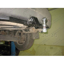 FA 0530-E Бизон Фаркоп на SsangYong Kyron 2005-2016 без подрезки бампера. Тип шара: E (легкосъемный шар под квадрат). Нагрузки: 3500/120 кг. Не комплектуется элек