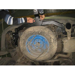FA 0530-E Бизон Фаркоп на SsangYong Kyron 2005-2016 без подрезки бампера. Тип шара: E (легкосъемный шар под квадрат). Нагрузки: 3500/120 кг. Не комплектуется элек