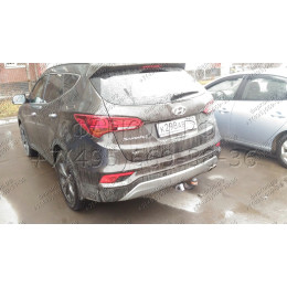 4258-A ORIS Фаркоп на Hyundai Santa Fe 2012-2018, Hyundai Grand Santa Fe 2013-2018, Kia Sorento 2012-2015, кроме Prime. Необходима подрезка бампера. Тип шара: A. Нагрузки: 2000/100 кг, масса фа