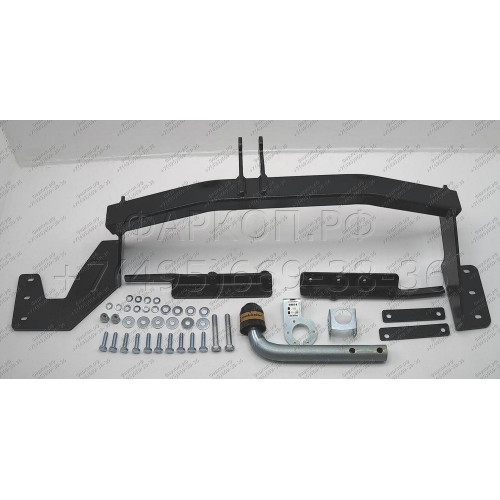 91402-A MOTODOR Фаркоп с оцинкованным шаром на Nissan X-Trail T31 2007-2015 без выреза в бампере. Тип шара: A. Нагрузки: 1500/75 кг, масса фаркопа 20 кг (без электрики в комплекте)