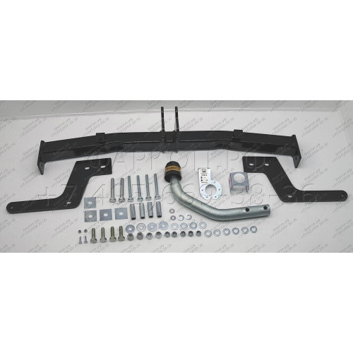 92107-A MOTODOR Фаркоп с оцинкованным шаром на Lada XRay 2016-2022, Lada X-Ray Cross 2018-2022 без выреза в бампере. Тип шара: A. Нагрузки: 900/75 кг, масса фаркопа 15 кг (без электрики в комплекте)