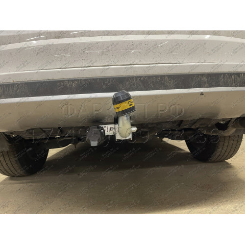 92506-A MOTODOR Фаркоп с оцинкованным шаром на Toyota RAV4 2013-2019. Необходима подрезка бампера. Тип шара: A. Нагрузки: 1500/75 кг, масса фаркопа 23 кг (без электрики в комплекте)
