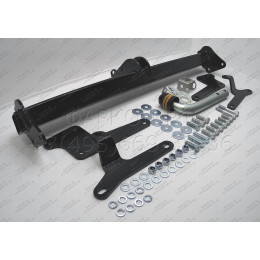 92518-A MOTODOR Фаркоп с оцинкованным шаром на Toyota RAV4 2019-2025, Suzuki Across 2020-2025 без выреза в бампере. Тип шара: A. Нагрузки: 2100/100 кг, масса фаркопа 17,8 кг (без