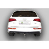 A106-E Лидер-плюс ТСУ для Audi Q5 8RB 2008-2017 без выреза бампера. Тип шара: E. Нагрузки: 1500/100 кг, масса фаркопа 22,5 кг (без электрики в комплекте)
