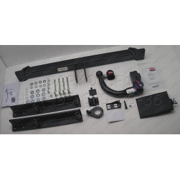 AD48BQ WITTER Фаркоп на Audi A4 седан/универсал 2007-2015, Audi A4 Allroad 2009-2015. Быстросъемное вертикальное крепление шара на ключе. Невидимый вырез в бампере. 