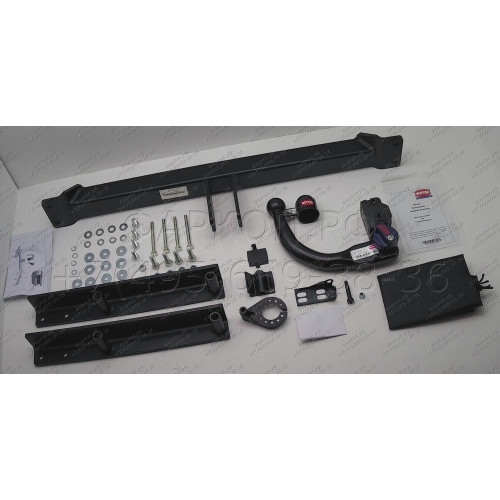 AD48BQ WITTER Фаркоп на Audi A4 седан/универсал 2007-2015, Audi A4 Allroad 2009-2015. Быстросъемное вертикальное крепление шара на ключе. Невидимый вырез в бампере. Нагрузки: 2100/135 кг, масса фаркопа 17,4 кг