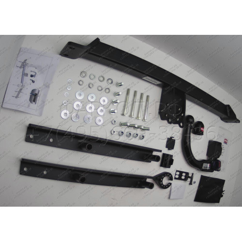 AD48BQ WITTER Фаркоп на Audi A4 седан/универсал 2007-2015, Audi A4 Allroad 2009-2015. Быстросъемное вертикальное крепление шара на ключе. Невидимый вырез в бампере. Нагрузки: 2100/135 кг, масса фаркопа 17,4 кг