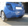 C-253 STEINHOF Фаркоп на Chevrolet Aveo хетчбек 3/5 дверей 2011-2015. Требуется подрезка бампера. Тип шара: AV (вертикальное быстросъемное крепление шара на ключе). Нагрузки: 1100/50 кг, масса фаркопа 18,7 кг (без электрики в комплекте)