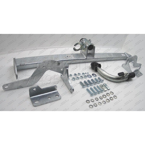 C051C GALIA Полностью оцинкованный фаркоп на Citroen C4 Picasso 2006-2013, Citroen C4 Grand Picasso 2006-2013, Peugeot 5008 2009-2017. Тип шара: C (горизонтальный съемный). Невидимая минимальная подрезка бампера. Нагрузки: 1600/75 кг, масса фаркопа 17,97 