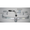 C051C GALIA Полностью оцинкованный фаркоп на Citroen C4 Picasso 2006-2013, Citroen C4 Grand Picasso 2006-2013, Peugeot 5008 2009-2017. Тип шара: C (горизонтальный съемный). Невидимая минимальная подрезка бампера. Нагрузки: 1600/75 кг, масса фаркопа 17,97 