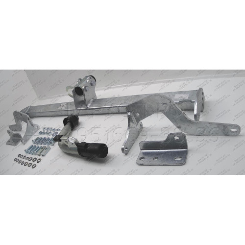 C051C GALIA Полностью оцинкованный фаркоп на Citroen C4 Picasso 2006-2013, Citroen C4 Grand Picasso 2006-2013, Peugeot 5008 2009-2017. Тип шара: C (горизонтальный съемный). Невидимая минимальная подрезка бампера. Нагрузки: 1600/75 кг, масса фаркопа 17,97 