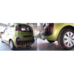 C059C GALIA Полностью оцинкованный фаркоп на Citroen C3 Picasso 2009-2017. Тип шара: C (горизонтальный съемный). Без выреза бампера. Нагрузки: 1400/75 кг, масса фар