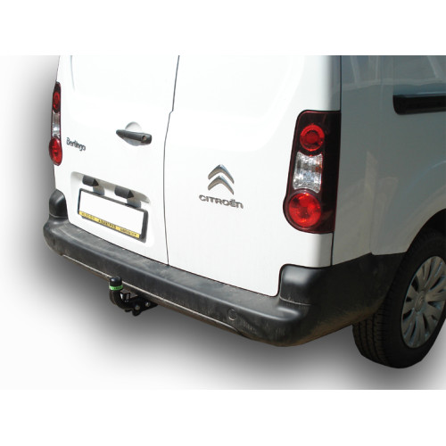 C303-A Лидер-плюс ТСУ для Citroen Berlingo L2 2008-, Peugeot Partner L2 2008- без выреза бампера. Нагрузки: 1200/75 кг, масса фаркопа 22,74 кг (без электрики в комплекте)
