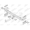 CE 04 AVTOS Фаркоп на Xcite X-Cross 7 2024-, Chery Tiggo 7 Pro 2020-2024, Chery Tiggo 7 Pro Max 2023- без подрезки бампера. Тип шара: A. Нагрузки: 1250/75 кг, масса фаркопа 16 кг (без электрики в комплекте)