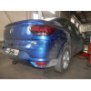 D058A GALIA Полностью оцинкованный фаркоп на Dacia Logan седан 2021-, Renault Logan 2021-, Dacia Sandero 2020-, Dacia Sandero Stepway 2020-. Подрозетник убирается за бампер. Тип шара: A. Невидимый вырез бампера. Нагрузки: 1200/75 кг, масса фаркопа 14,42 к