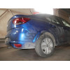 D058A GALIA Полностью оцинкованный фаркоп на Dacia Logan седан 2021-, Renault Logan 2021-, Dacia Sandero 2020-, Dacia Sandero Stepway 2020-. Подрозетник убирается за бампер. Тип шара: A. Невидимый вырез бампера. Нагрузки: 1200/75 кг, масса фаркопа 14,42 к