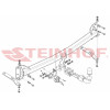 F-258 STEINHOF Фаркоп на Ford Explorer дорестайлинг 2011-2015 без подрезки бампера. Тип шара: AH (горизонтальное быстросъемное крепление шара на ключе). Нагрузки: 2400/130 кг, масса фаркопа 21,7 кг (без электрики в комплекте)
