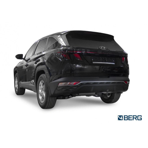 F.2314.001 BERG Фаркоп на Hyundai Tucson 2021-, Kia Sportage 2022- без снятия и подрезки бампера. Тип шара: A. Нагрузки: 2000/75 кг, масса фаркопа 17 кг (без электрики в комплекте)