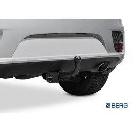 F.2813.001 BERG Фаркоп на Kia Ceed хетчбек 2012-2018 без снятия и подрезки бампера. Тип шара: A. Нагрузки: 1200/75 кг, масса фаркопа 16 кг (без электрики в комплек