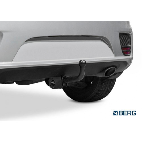 F.2813.001 BERG Фаркоп на Kia Ceed хетчбек 2012-2018 без снятия и подрезки бампера. Тип шара: A. Нагрузки: 1200/75 кг, масса фаркопа 16 кг (без электрики в комплекте)
