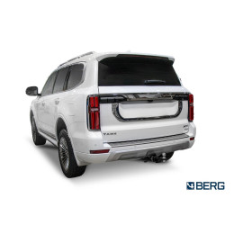 F.4812.002 BERG Фаркоп на Tank 500 2023-, Haval H5 2024-, Haval H9 2024-. Требуется подрезка бампера. Тип шара: E. Нагрузки: 2500/100 кг, масса фаркопа 10,1 кг (без электрики в к