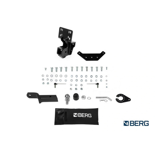 F.4812.002 BERG Фаркоп на Tank 500 2023-, Haval H5 2024-, Haval H9 2024-. Требуется подрезка бампера. Тип шара: E. Нагрузки: 2500/100 кг, масса фаркопа 10,1 кг (без электрики в комплекте)