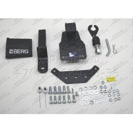 F.4812.002 BERG Фаркоп на Tank 500 2023-, Haval H5 2024-, Haval H9 2024-. Требуется подрезка бампера. Тип шара: E. Нагрузки: 2500/100 кг, масса фаркопа 10,1 кг (без электрики в к