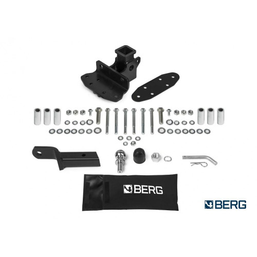 F.5713.006 BERG Фаркоп на Toyota Land Cruiser 200 (кроме Executive, TRD) 2007-2021, Lexus LX 2007-2022. Требуется подрезка бампера. Тип шара: E. Нагрузки: 1500/75 кг, масса фаркопа 12,5 кг (без электрики в комплекте)